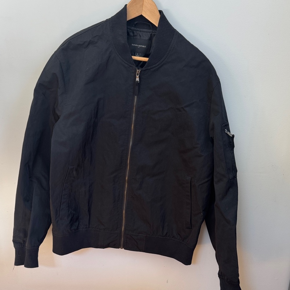 Black Bomber jacket
